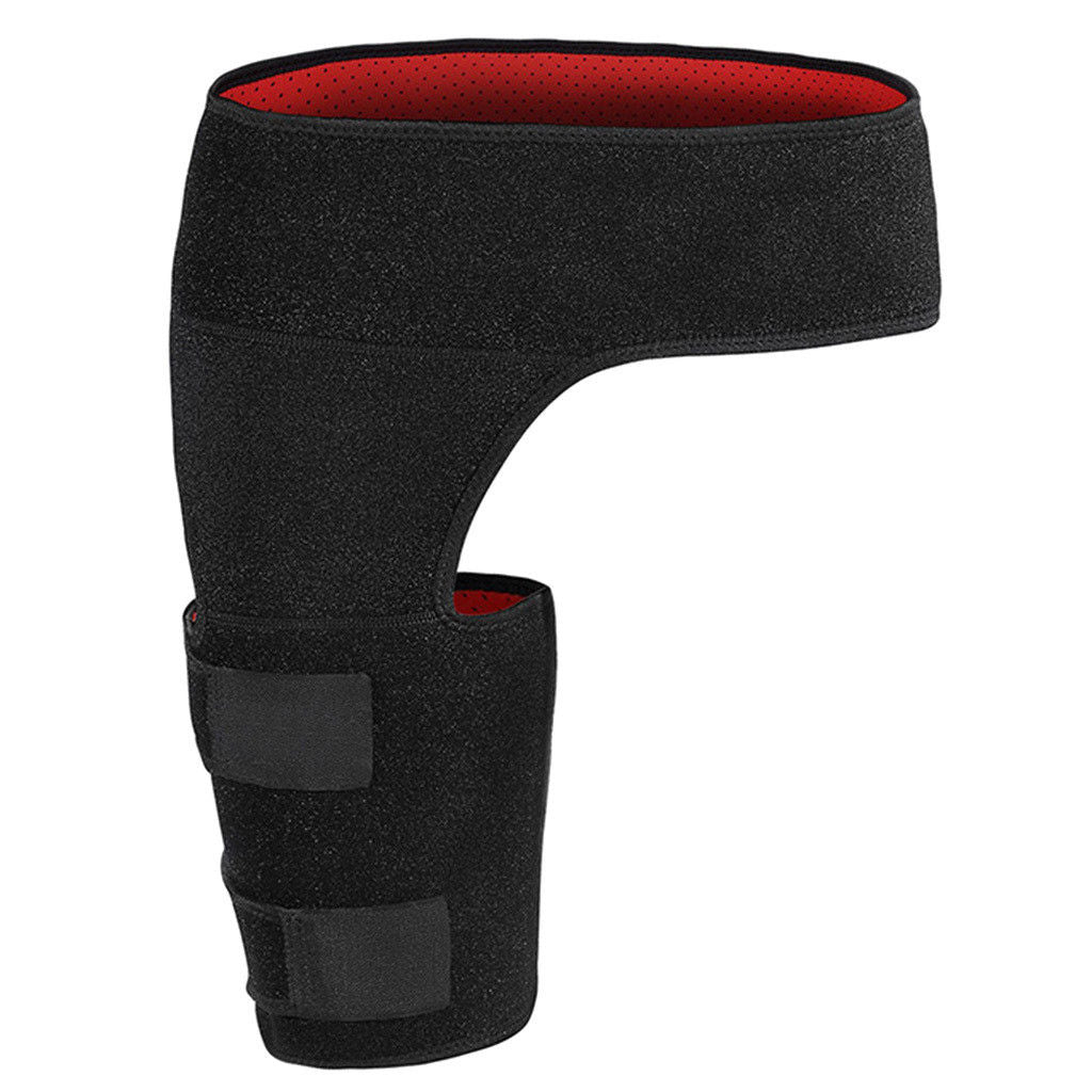Groin Thigh Support Brace Wrap Pain Relief Hip Leg Compression Hamstri –  LQTech