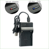 Battery DMW-BLC12 + USB Battery Charger for Panasonic Camera