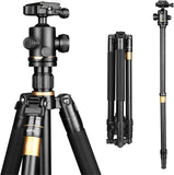 QZSD Q222 Camera Portable Aluminium Monopod Professional Tripod with Ball Head