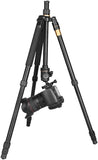 QZSD Q222 Camera Portable Aluminium Monopod Professional Tripod with Ball Head